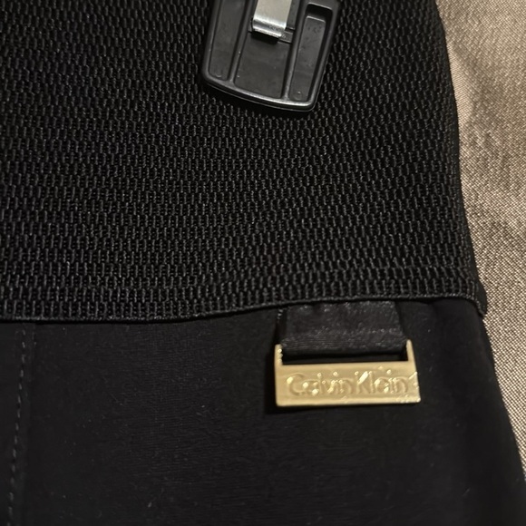 Calvin Klein Black Women's ponte Pants small medium - Picture 4 of 7